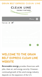 Mobile Screenshot of grainbeltexpresscleanline.com
